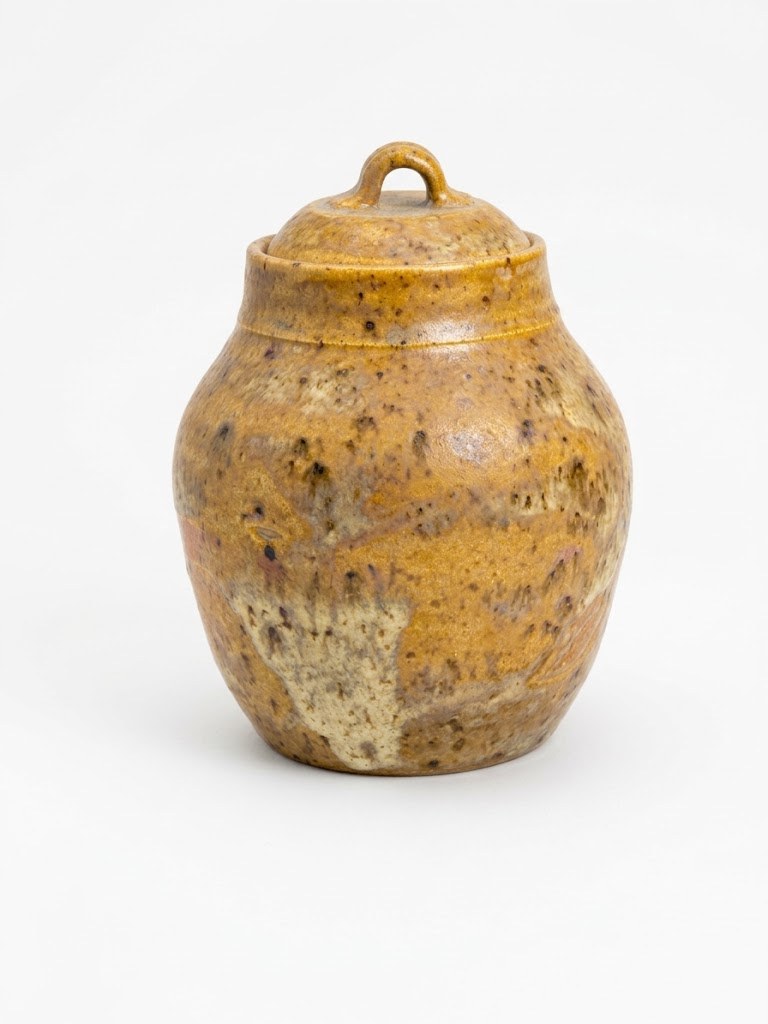 Organic Earth Tones Pottery Piece